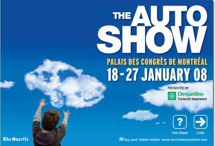 The Auto Show Palais des Congres de Montreal 18-27 January 08