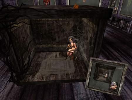 Second Life Marketplace - PIXEL BOX - Steampunk Skeleton Lady Dress with  Corset Halloween(b)
